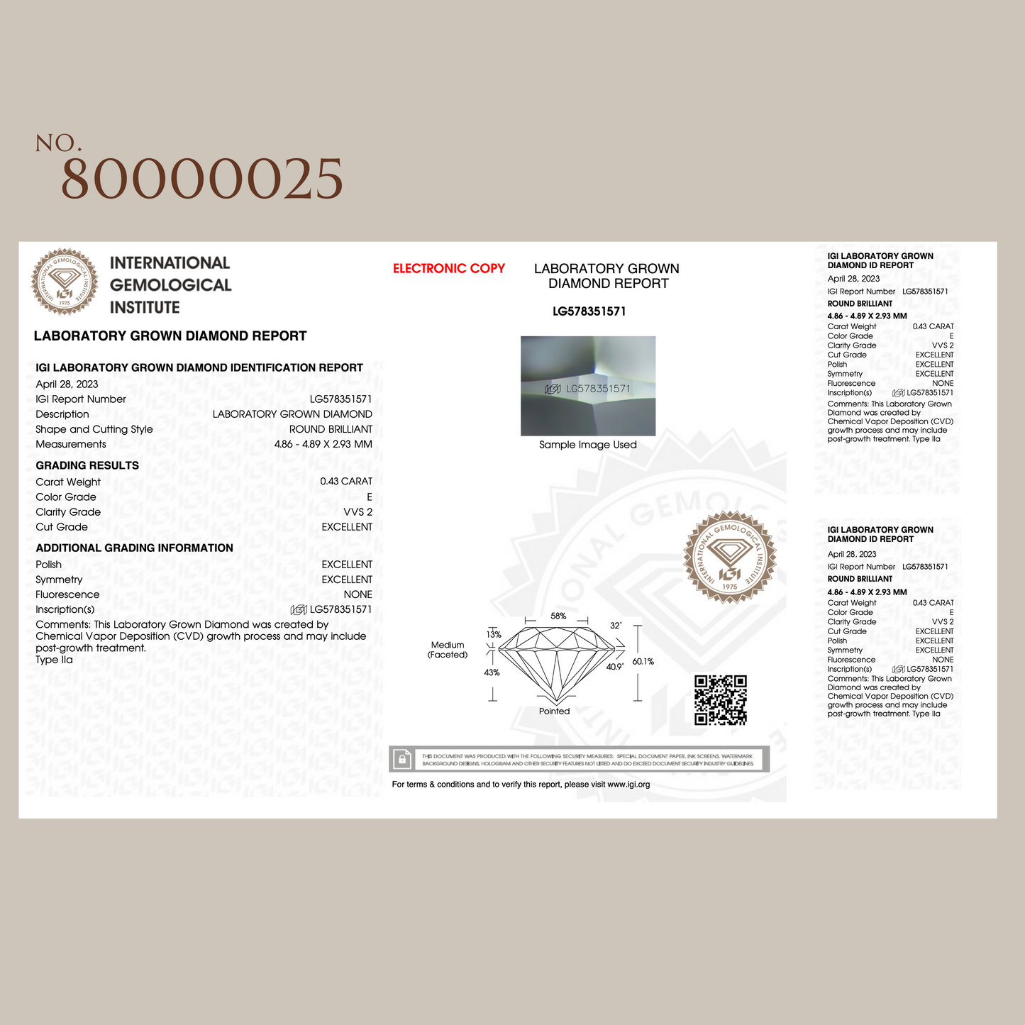 簡約經典高鑲四爪18K鑽石戒指H18494