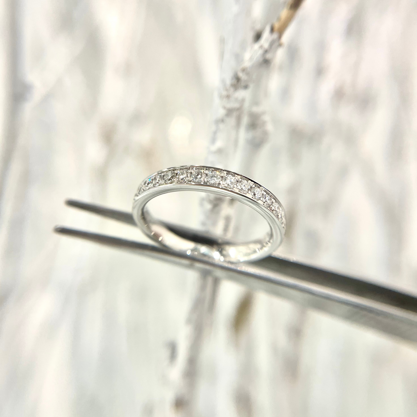 18K密鑲鑽石戒指42AJR0019