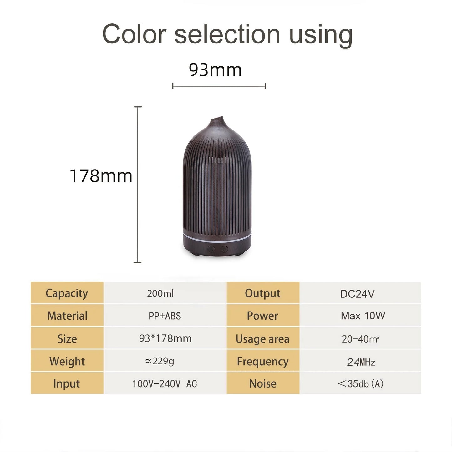 *Pre-order預訂* 木紋保濕香薰機