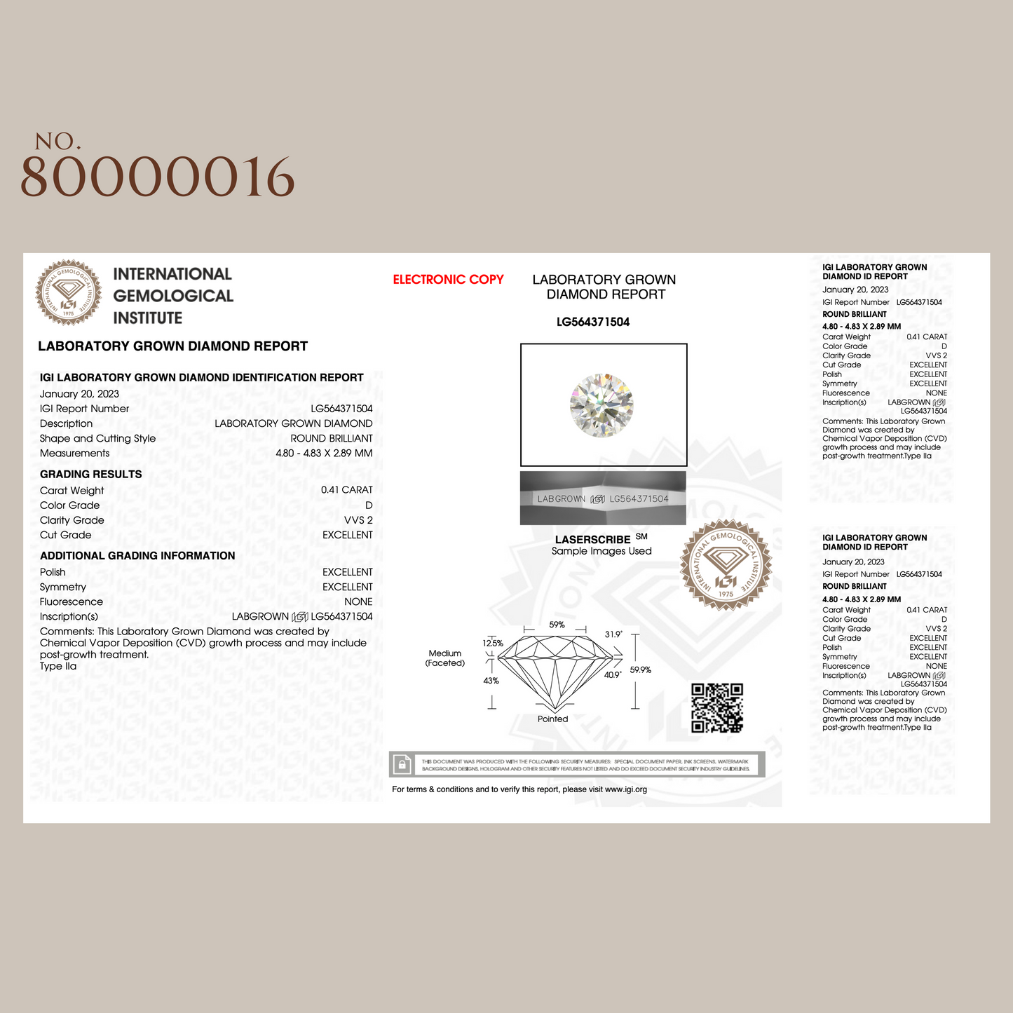 簡約六爪18K鑽石戒指H24306