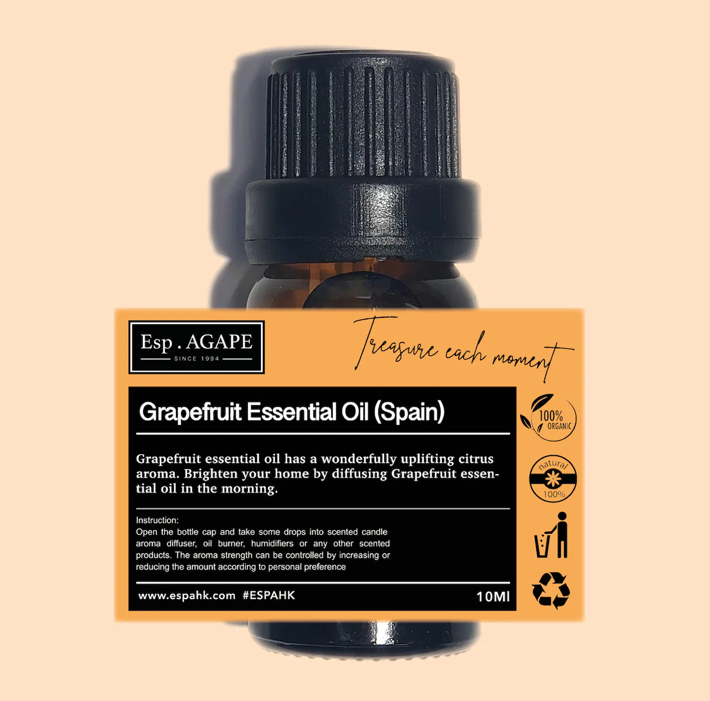 ESPAHK 柑橘香薰精油系列 Citrus Essential Oil Collection 10ML