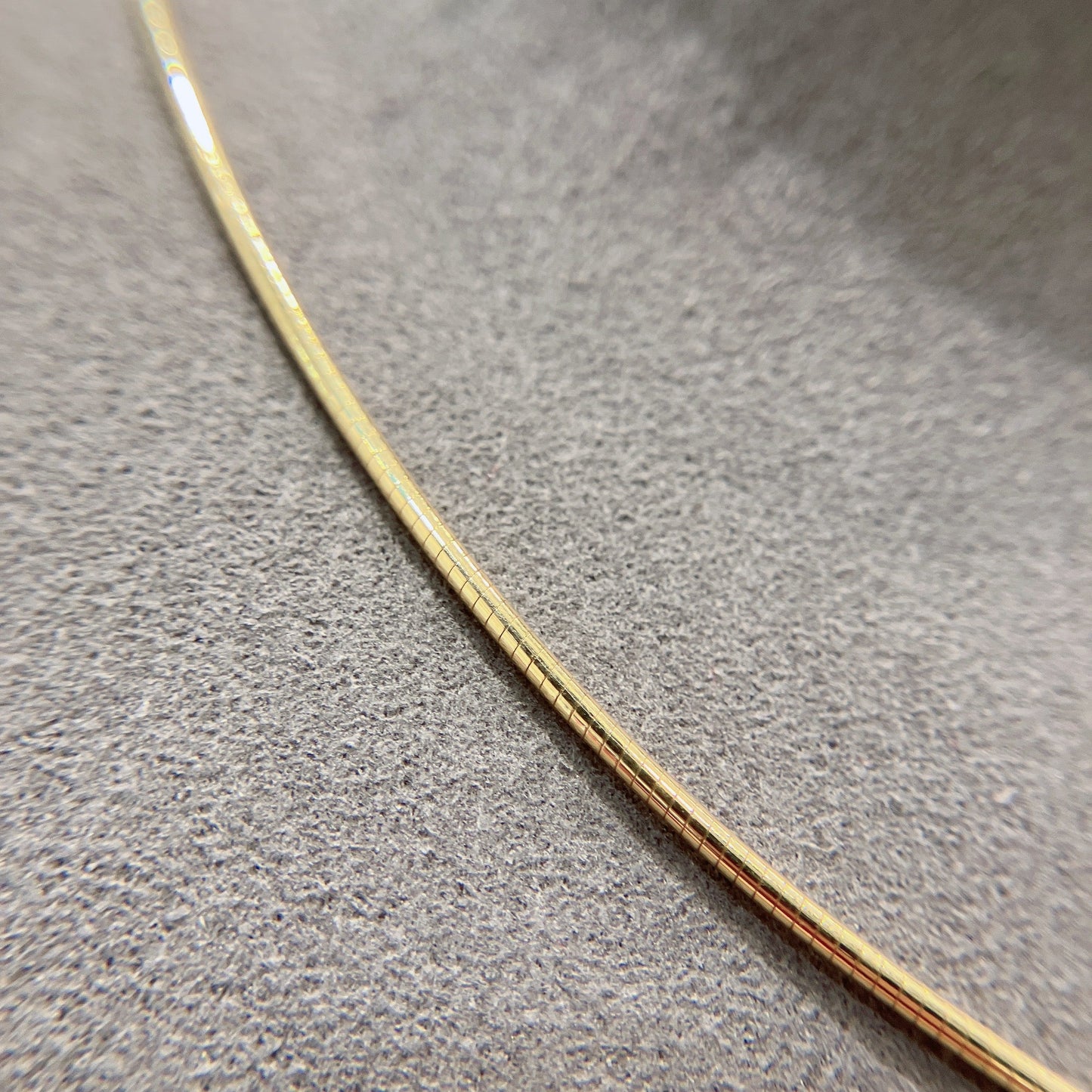 *絕版孤品* 意大利18K黃金純鏈-40cm