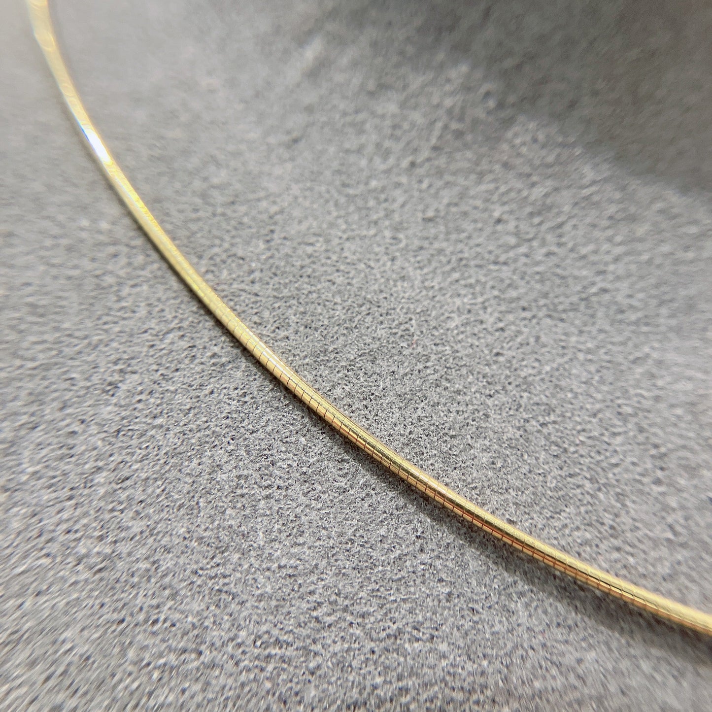 *絕版孤品* 意大利18K黃金純鏈-50cm