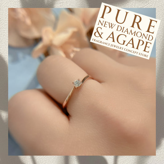 S925 極簡精巧鑽戒42R12936-紅