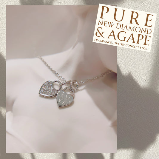 *新品上市* S925 心鎖系列 鑽石頸鏈42AJN0189