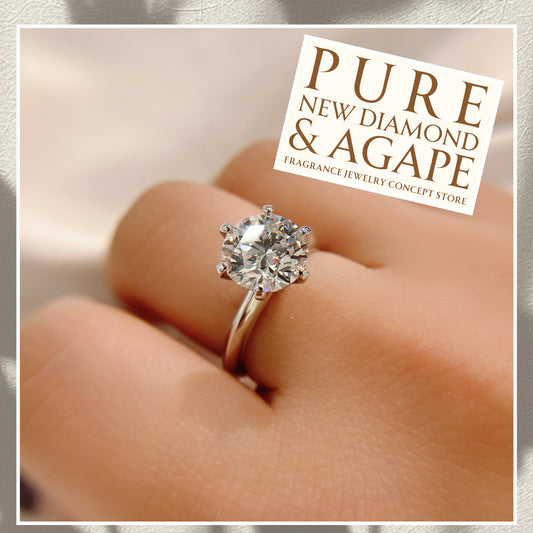 3卡鑽石 PT鉑金戒指25RJ2302