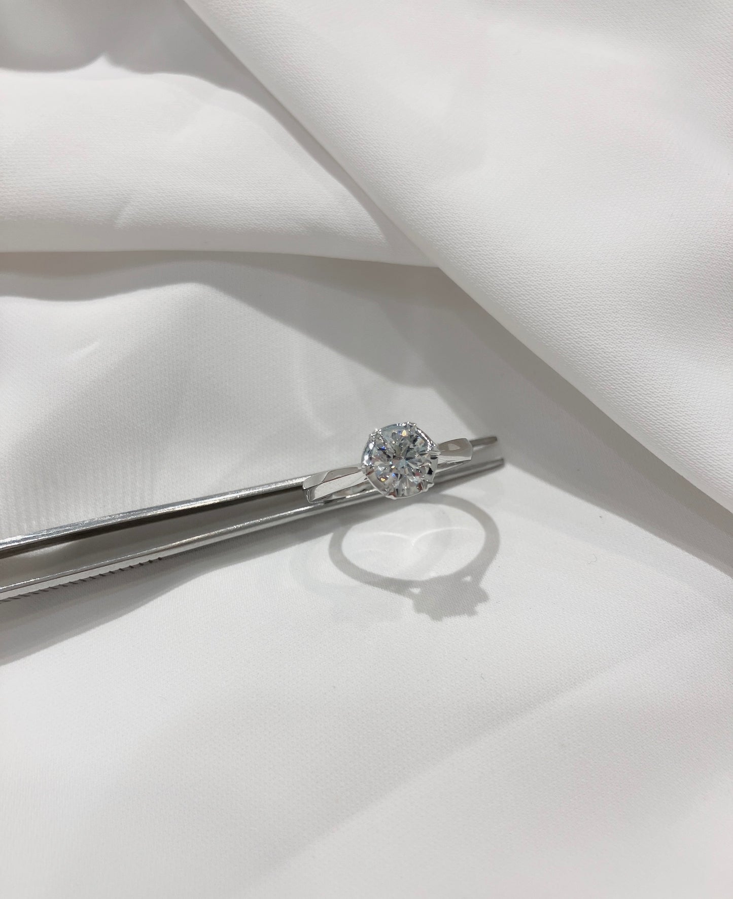 *New*優雅心形高冠六爪18K鑽石戒指 H26282